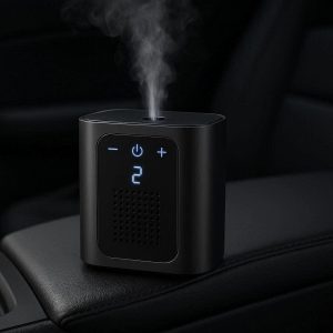 Smart Electronic Car Air Fresheners Adjustable Mist Aromatherapy Diffuser Automatic Scent Spray Box For Vehicle Interiors